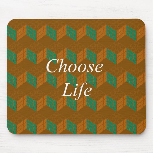 CHOOSE LIFE MOUSE MAT (Front)