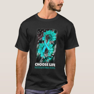 Choose Life Polycystic Kidney Disease Awareness Su T-Shirt