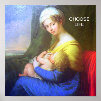 CHOOSE LIFE POSTER