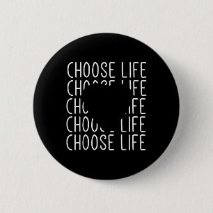 Choose Life Suicide Awareness Pro Life Heart 6 Cm Round Badge
