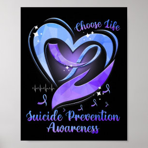 Choose Life Suicide Prevention Awareness Poster