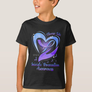 Choose Life Suicide Prevention Awareness T-Shirt