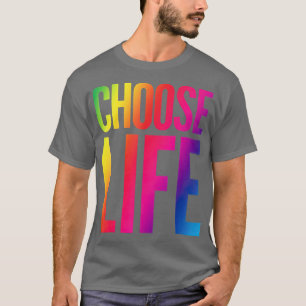 Choose Life Vintage Retro 80s Funny T-Shirt