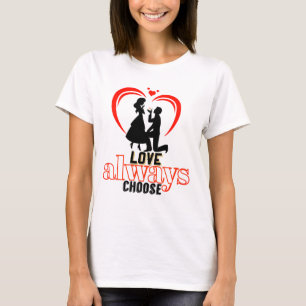Choose Love Always – Freefit Women’s Cotton Tee