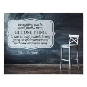 Choose One's Own Way Photo Print