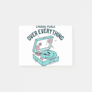 Choose Peace Over Everything Post-it Notes