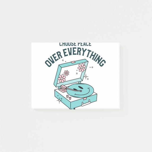 Choose Peace Over Everything  Post-it Notes (Front)