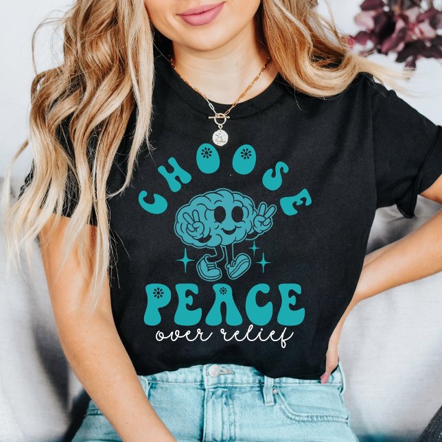 Choose Peace Over Relief OCD Awareness  T-Shirt (Creator Uploaded)