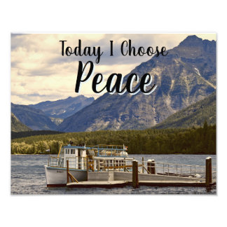 Choose Peace Photo Enlargement Print