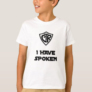 Choose the Right I Have Spoken Funny LDS Baptism T-Shirt