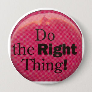 choose this for positivity and keep going 10 cm round badge