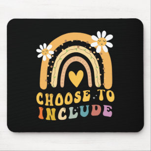 Choose To Include Autism Teacher Special Education Mouse Mat