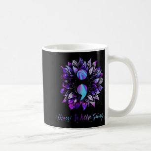 Choose To Keep Going Suicide Prevention Awareness  Coffee Mug