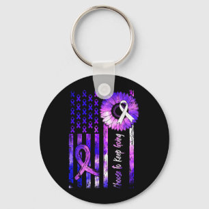 Choose To Keep Going Suicide Prevention Awareness Key Ring
