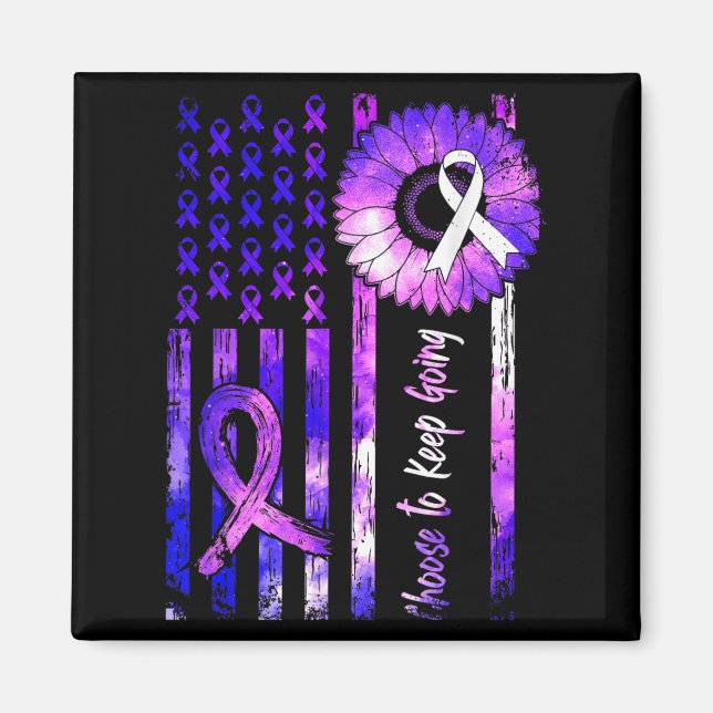 Choose To Keep Going Suicide Prevention Awareness  Magnet (Front)