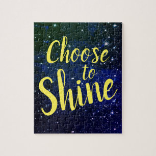 Choose to Shine Stars Cosmos Jigsaw Puzzle