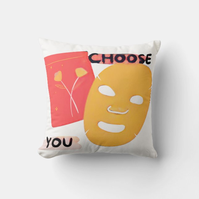 Choose You Self Love Graphic Cushion (Front)