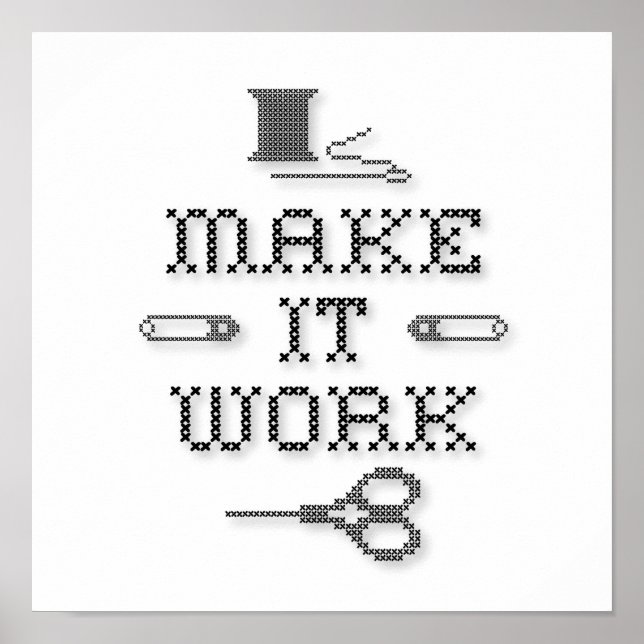 Choose Your Background Color Poster (Front)