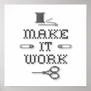 Choose Your Background Colour Poster