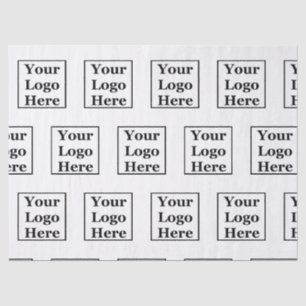 Choose Your Color for Your Logo Here Tissue Paper