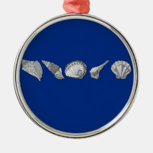 Choose Your Color Seashell Art Metal Tree Decoration