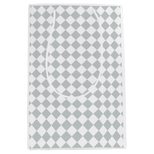 Choose your Colour in one step Chequered Diamonds Medium Gift Bag