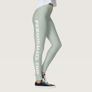 Choose Your Colour Personalised Custom Made Leggings