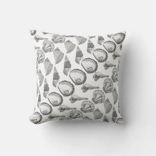 Choose Your Colour Seashell Art Cushion