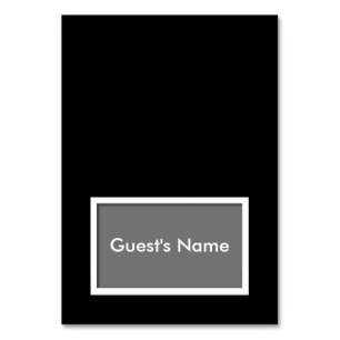 Choose-Your-Colour Tented Name Place Card
