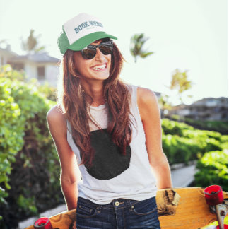Choose Your Colours Book Nerd Trucker Hat
