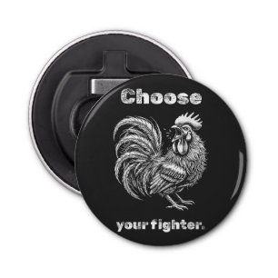 Choose Your Fighter – Demon Rooster. Bottle Opener