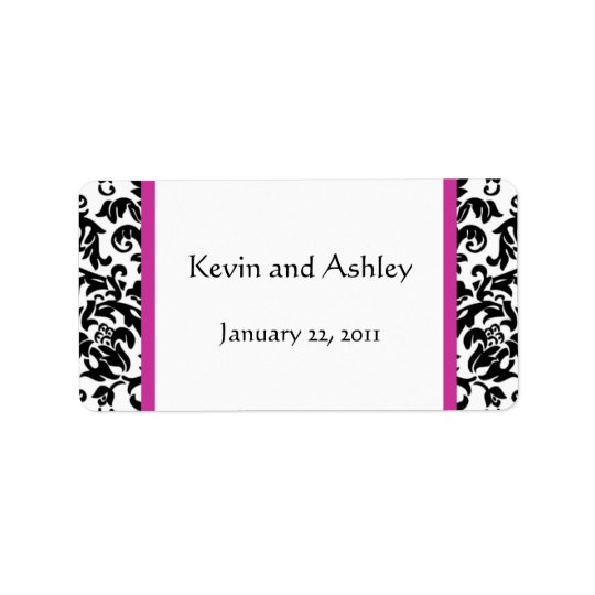 Choose Your Own Colour Wedding Favour Labels