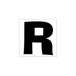 Choose Your Own Letter Font Style: Ad Lib Rubber Stamp