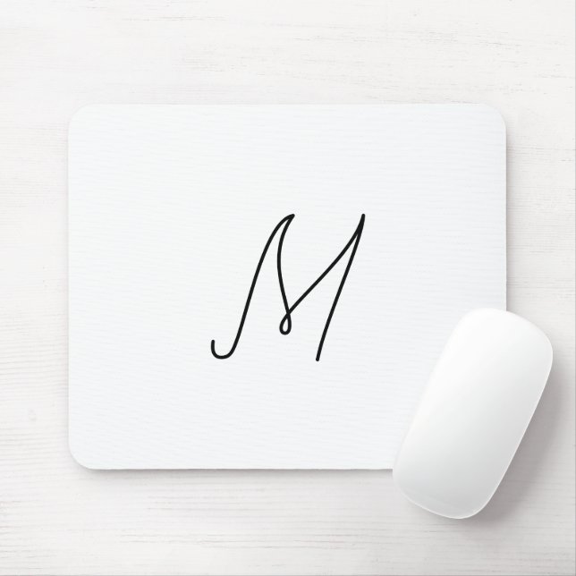Choose Your Own Letter | Font Style: Alexandria  Mouse Mat (With Mouse)