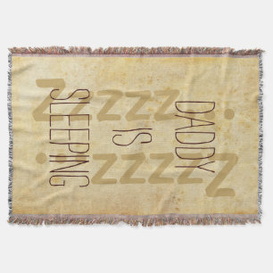 Choose your own text, image & background colour throw blanket