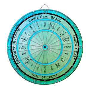 Choose Your Poison Regulation Dart Board