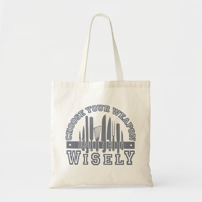 Choose Your Weapon bag - choose style & colour (Front)