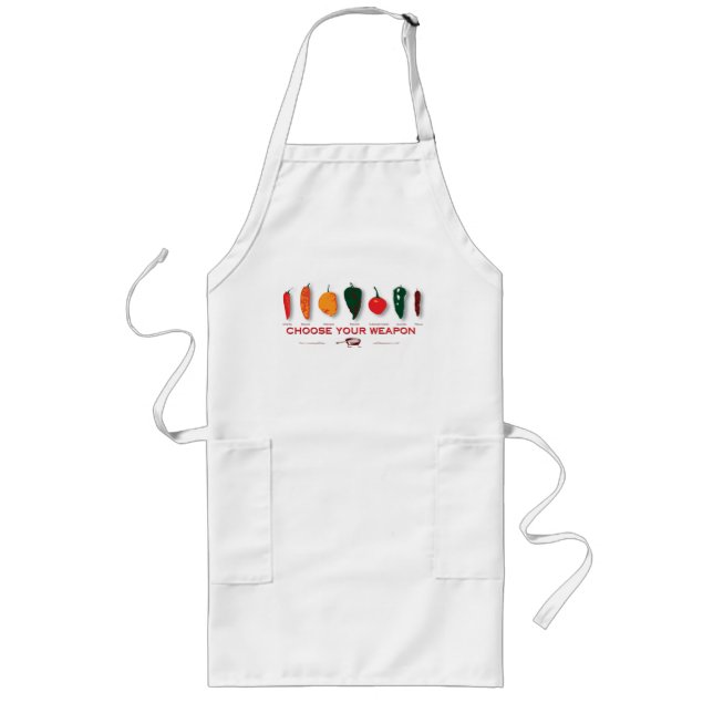 Choose Your Weapon - Hot Peppers - Apron (Front)