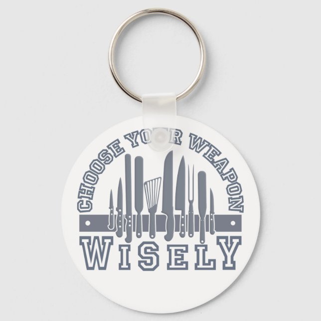 Choose Your Weapon key chain (Front)