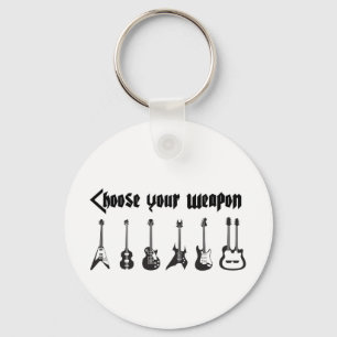 Choose Your Weapon Key Ring