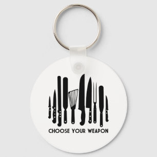 Choose Your Weapon Key Ring