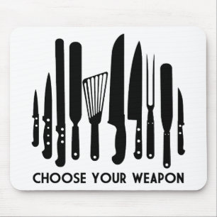 Choose Your Weapon Mouse Mat
