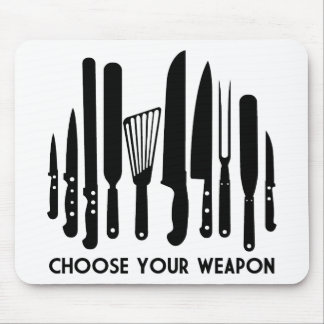 Choose Your Weapon Mouse Mat