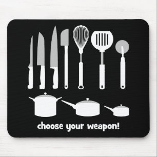 choose your weapon mouse mat