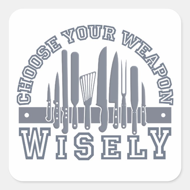 Choose Your Weapon stickers (Front)