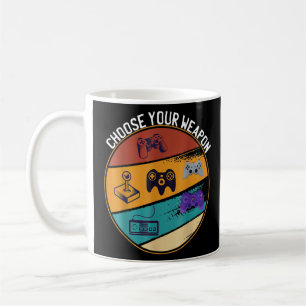 Choose Your Weapons Video Game Gaming Console Game Coffee Mug