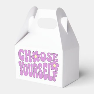 Choose yourself favour box