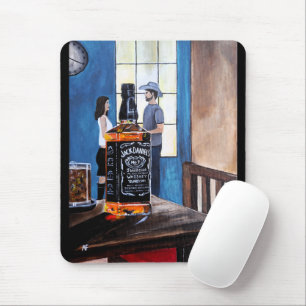 Choosing Texas Painting by Alfred Fox Mouse Mat