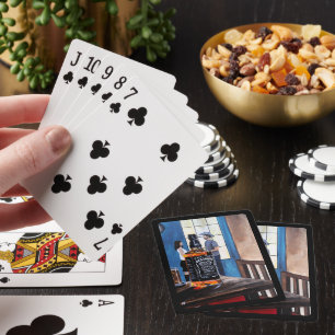 Choosing Texas Painting by Alfred Fox Playing Cards