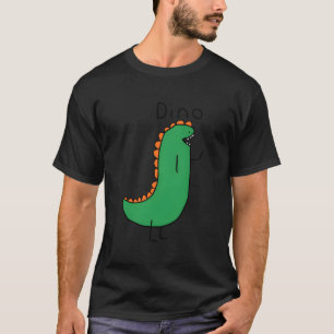 Chope Dino Grey Small T-Shirt